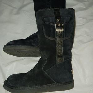 UGG BUCKLED BOOTS SZ 7